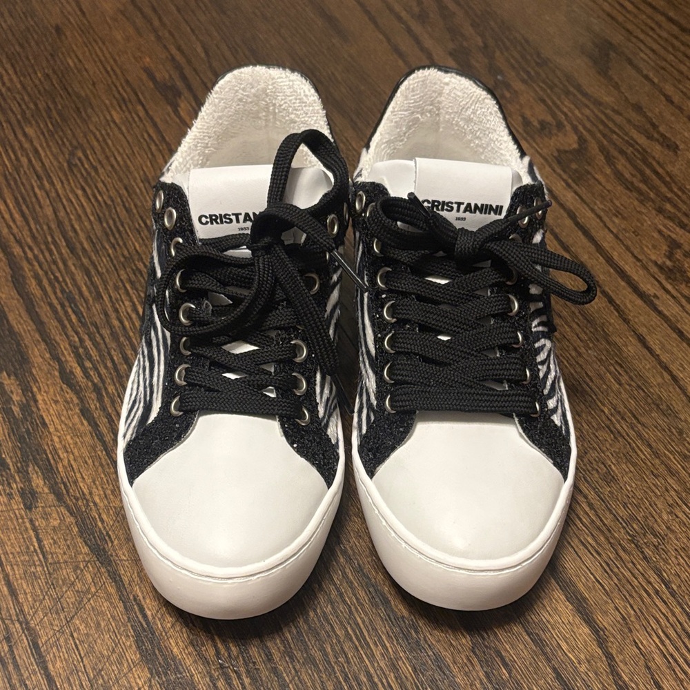 Cristanini Zebra Print Women's Sneakers